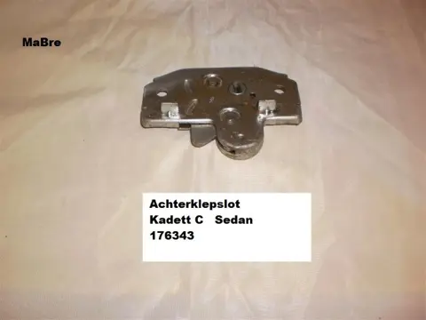Ahterklepslot Opel Kadett C 176343