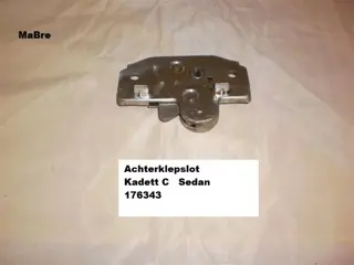 Ahterklepslot Opel Kadett C 176343