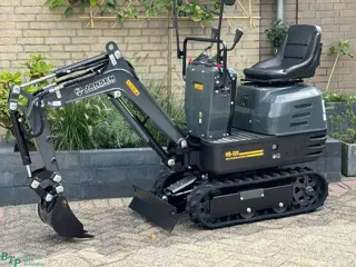 JANSEN Minigraver mini graafmachine MB500 ACTIE op voorraad!