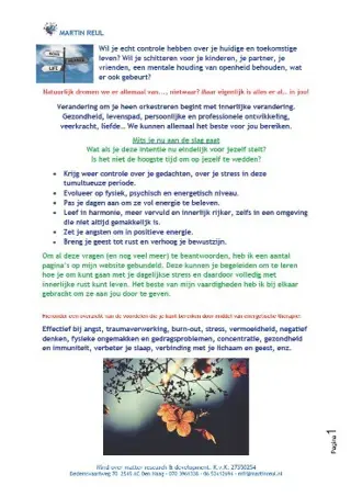 Wil je echt controle hebben