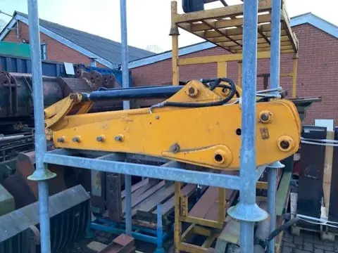 JCB 2CX telescooparm, Teleskoparm, Telescopic arm