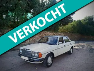 Mercedes-Benz 200-280 (W123) 240 D, roestvrij, imp. Zuid spanje, 5 bak