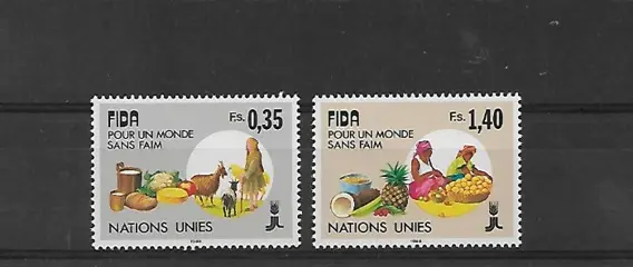 UNO-Geneve Michel nr. 162-63 Postfris