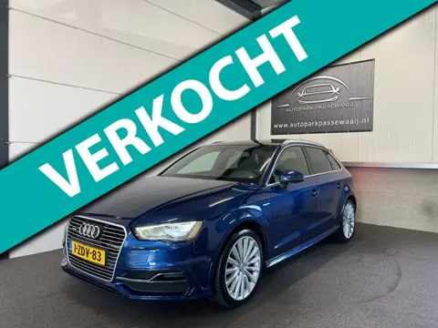 Audi A3 Sportback 1.4 e-tron PHEV S-Line Pano, Cruise Control, Stoelverwarming, Keyless-entry, LED, 