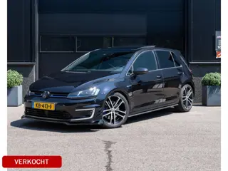 Volkswagen Golf 1.4 TSI GTE 204PK 5D 2015 Zwart | Pano | Akrapovic | Sfeer | Dynaudio | Leder | Came