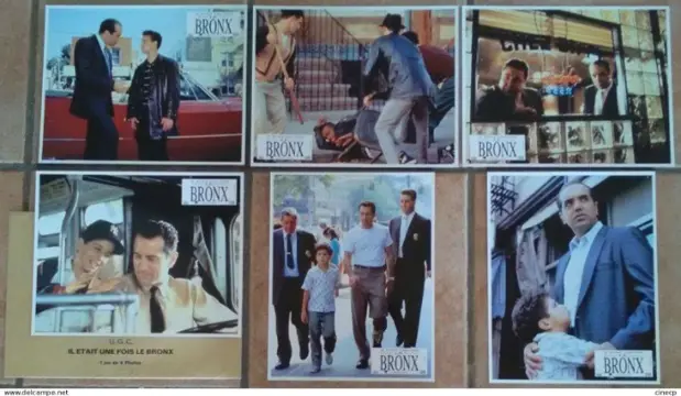 A BRONX TALE lobbycard set.