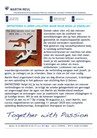 ''Als je het huidige moment misloopt,...