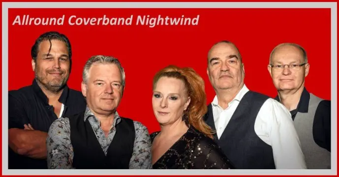 Allround coverband feestband bruiloft band.