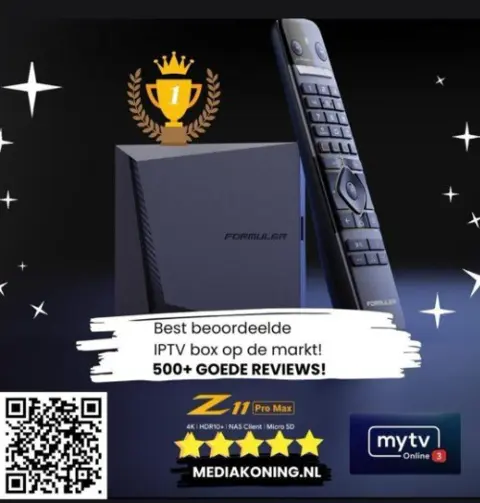 Iptv_box Z11 Pro_Max incl software. Plug en play