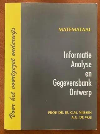 Matemataal : informatieanalyse en gegevensbankontwerp