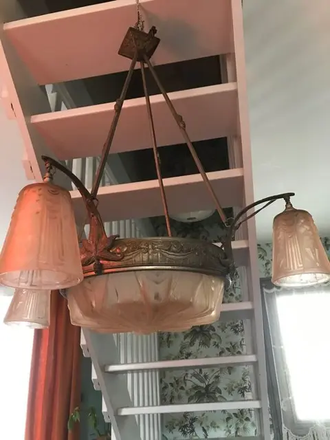 Muller frères - Kroonluchter (1)