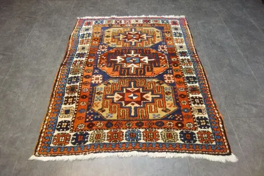 Antiker persischer Karadjeh - Tapijt - 150 cm - 118 cm