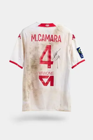 AS Monaco vs. PSG - Ligue 1 - Mohamed Camara - Gedragen en