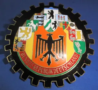 Embleem/mascotte/kenteken - Bundes Republik Deutschland