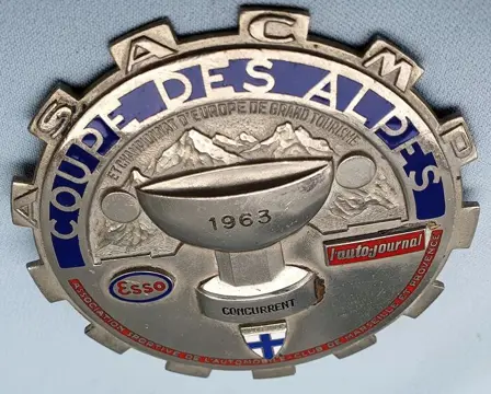 Embleem/mascotte/kenteken - Grille Badge - 24e Rally Coupe