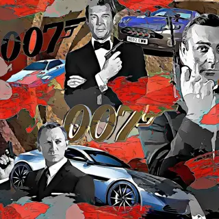 Poster/prent - Aston Martin