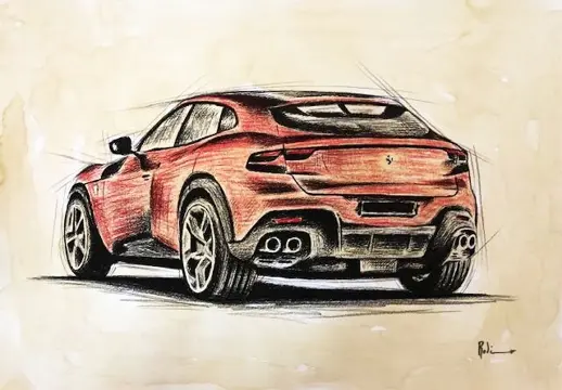 Afbeelding/illustratie - ferrari Purosangue - Ferrari - Na
