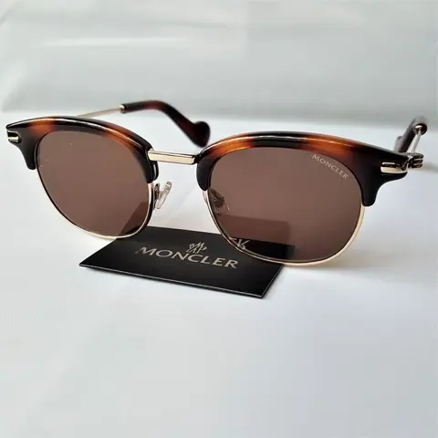 Moncler - Gold - Clubmaster - New - Zonnebril