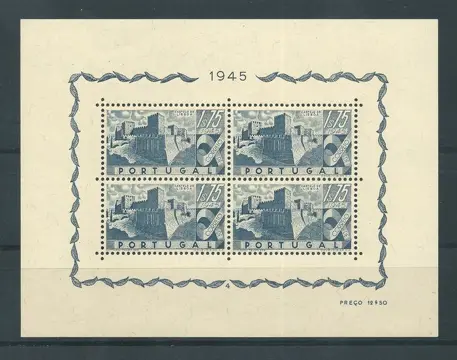 Portugal 1946 - Castles of Portugal - Mundifil hb 10