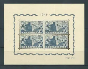 Portugal 1946 - Castles of Portugal - Mundifil hb 10