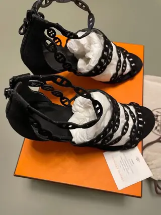 Hermès - Romy - Sandalen - Maat: Schoenen / EU 37