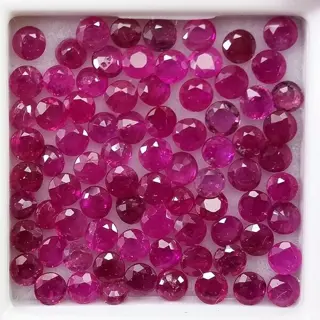 80 pcsRobijn - 8.11 ct