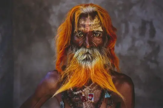Steve McCurry - Rabari tribal elder, Rajastan, India -2010
