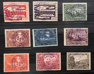 België 1928 - Eerste Orval opdruk Antwerpse Postzegeldagen