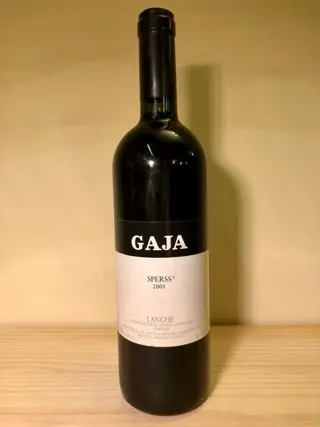 2001 Gaja Sperss - Piëmont - 1 Fles (0.72L)