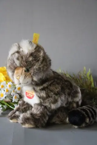 Steiff - Vintage - EAN 075193 - wilde kat - 1990-1999 -