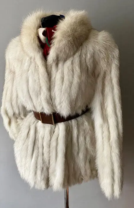 Saga Furs - Leder, Vos Bontjas - Gemaakt in: Duitsland