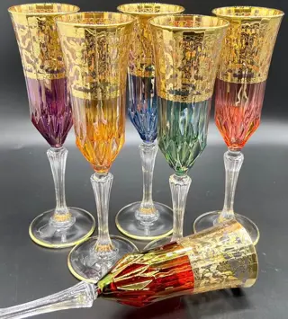 Antica Bottega Italiana - Fluitjes (6) - Barok - .999 (24