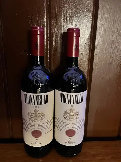 2018 &amp; 2019 Antinori, Tignanello - Toscana IGT - 2
