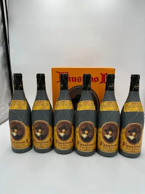 2001 Bodegas Faustino I - Rioja Gran Reserva - 6 Flessen