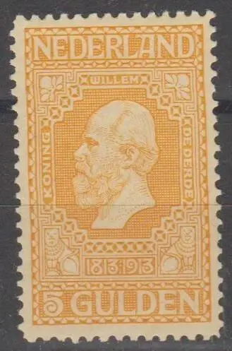 Nederland 1913 - Onafhankelijkheid - NVPH 100