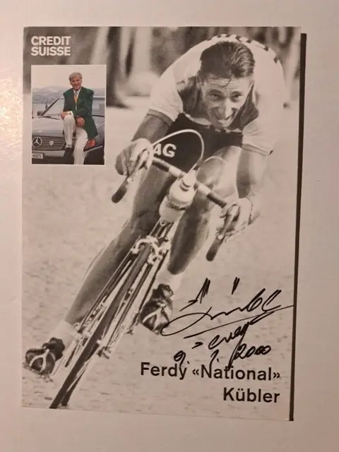 Wielrennen - Ferdy Kübler - 2000 - fankaart