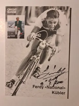 Wielrennen - Ferdy Kübler - 2000 - fankaart