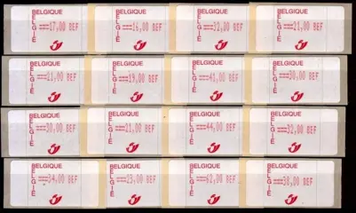 België 1999 - ATM stamps proof AMIEL - OBP ATM 99A