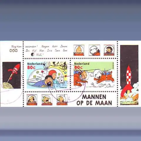 Strippostzegels (blok) (1999)