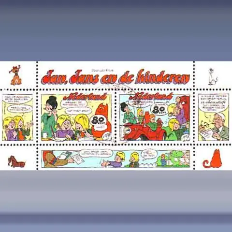 Strippostzegels (blok) (1998)