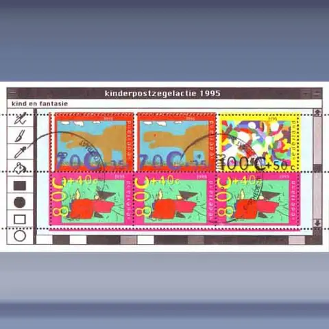 Kinderzegels (blok) (1995)