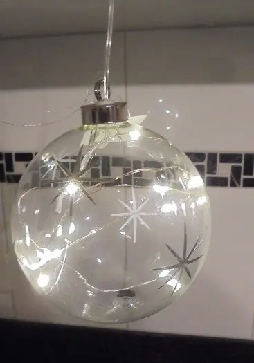 CHRISTMAS LIGHT BOL NIEUW