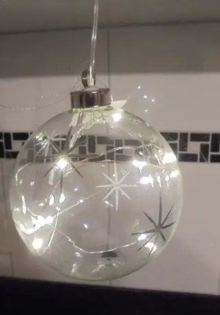 CHRISTMAS LIGHT BOL NIEUW