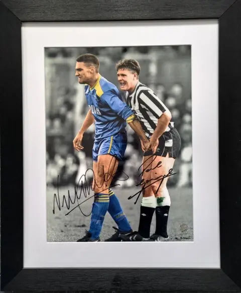 Wimbledon and Newcastle - Premier league UK - Paul
