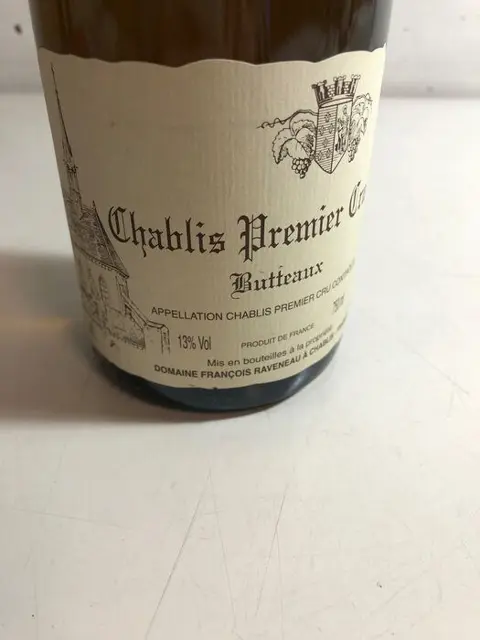 2018 Chablis 1° Cru "Butteaux" - Domaine François Raveneau