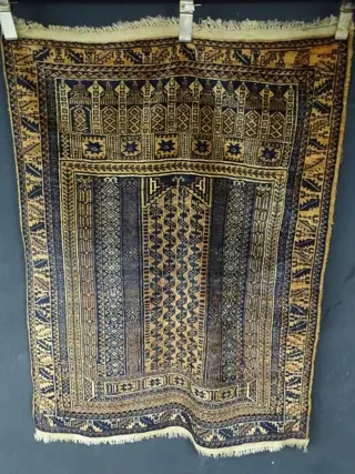 Beloudj Art Deco - Tapijt - 125 cm - 95 cm