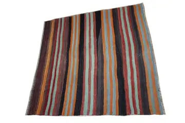 Vintage Anatolian Sivas Kilim - Vloerkleed - 150 cm - 150 cm