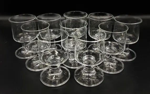 Italian Manufacturer - Cognac set voor 10 in kristal (10) -
