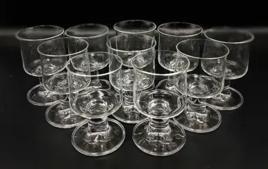 Italian Manufacturer - Cognac set voor 10 in kristal (10) -