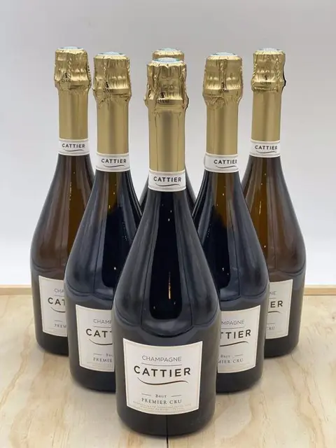 Cattier Brut - Champagne Premier Cru - 6 Flessen (0.75